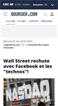 Mobile Screenshot of boursier.com